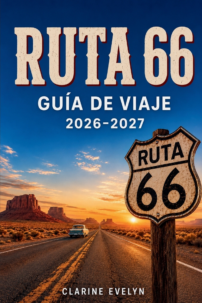 Ruta 66 Guía de viaje 2026-2027: Ocho estados, innumerables historias - paradas prácticas, sabor local y planificación día a día por carretera. cover