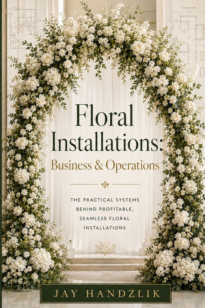 Floral Installations: Business and Operations: A Practical Guide to briefing, Pricing, Planning and Studio Systems cover