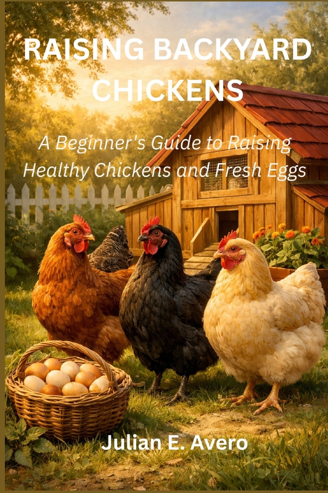 Raising Backyard Chickens: A Beginner's Guide to Raising Healthy Chickens and Fresh Eggs cover
