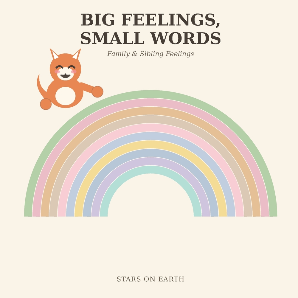 Big Feelings, Small Words: A Kids' Emotional Vocabulary Book cover