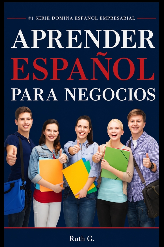 Aprender Español de Negocios: comunica con confianza y negociar acuerdos exitosos con clientes internacionales fácilmente cover