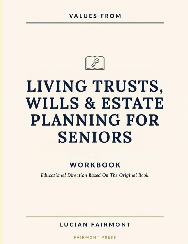 Values From Living Trusts, Wills & Estate Planning For Seniors: Educational Direction Based On The Original Book cover