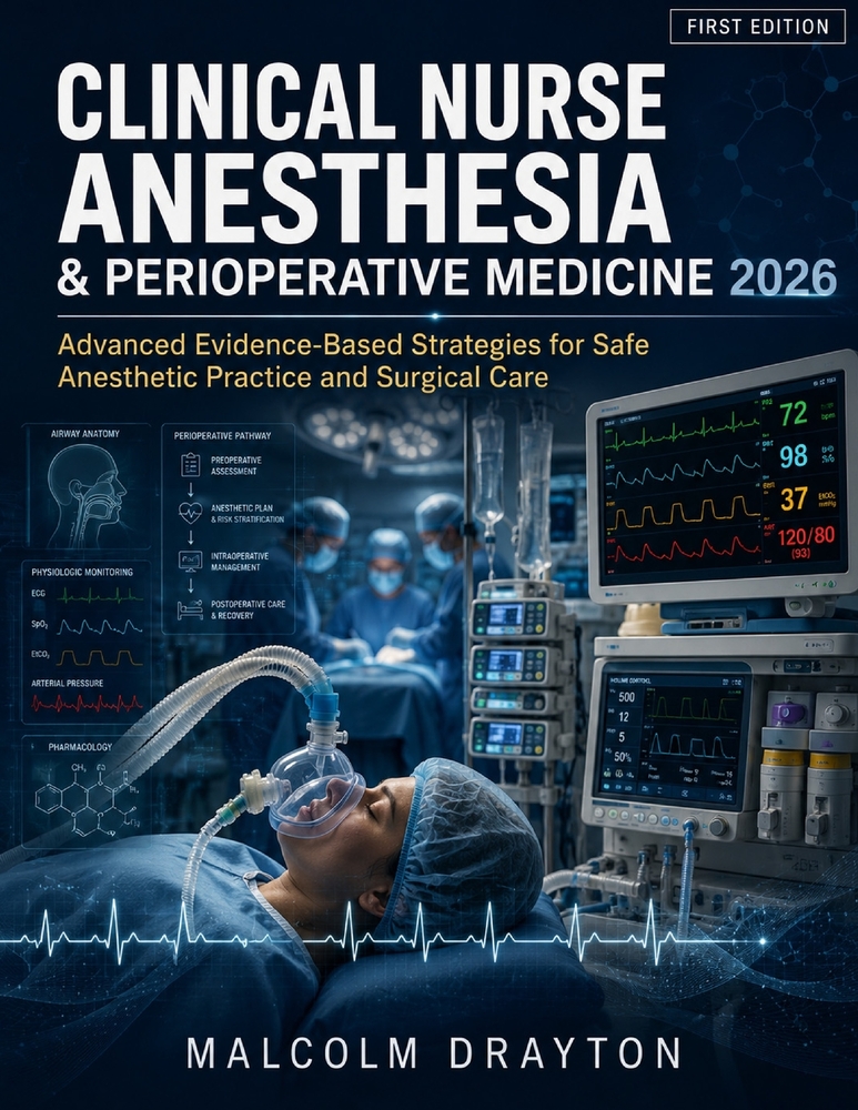 Clinical Nurse Anesthesia & Perioperative Medicine 2026: Advanced Evidence-Based Strategies for Safe Anesthetic Practice and Surgical Care cover