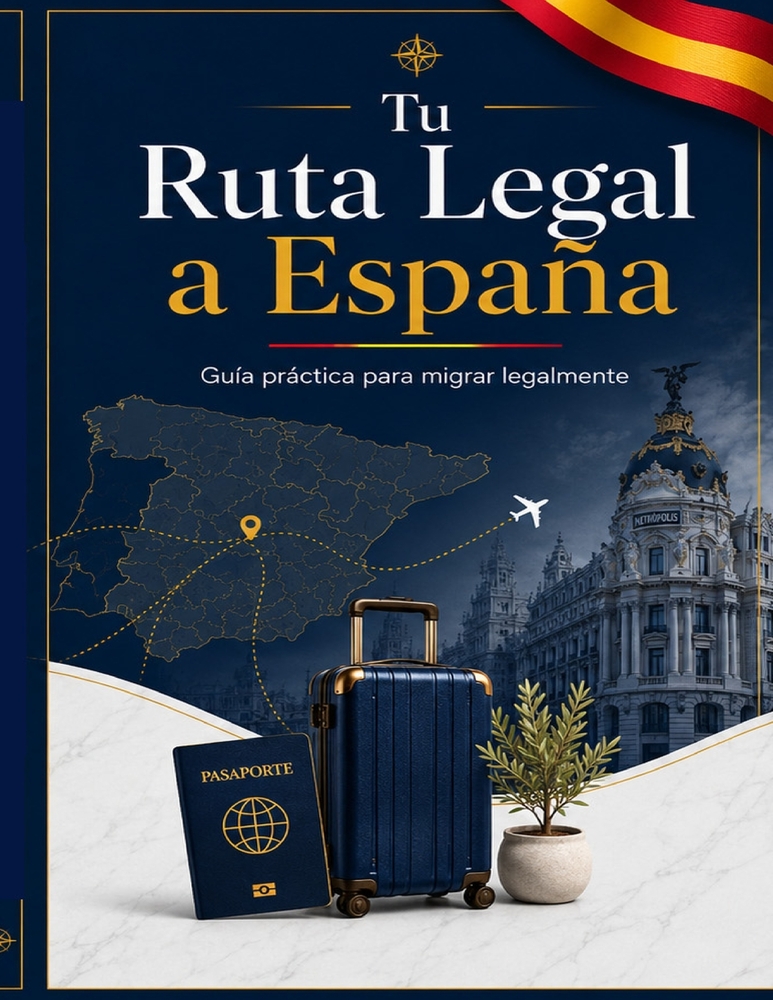 Tu Ruta Legal a España: Guía práctica para migrar legalmente cover