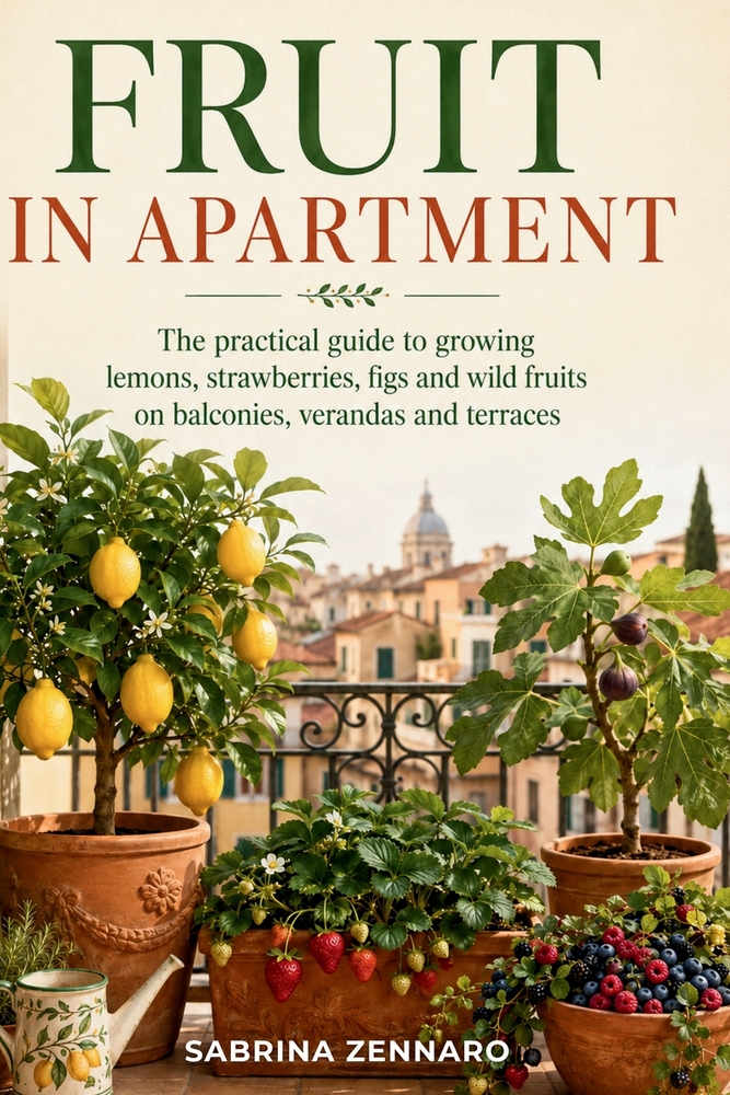 Fruit in Apartment: The practical guide to growing lemons, strawberries, figs, and berries on balconies, windowsills, and terraces. cover