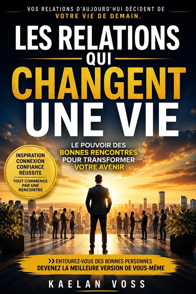 Les relations qui changent une vie: Le pouvoir des bonnes rencontres pour transformer votre avenir cover