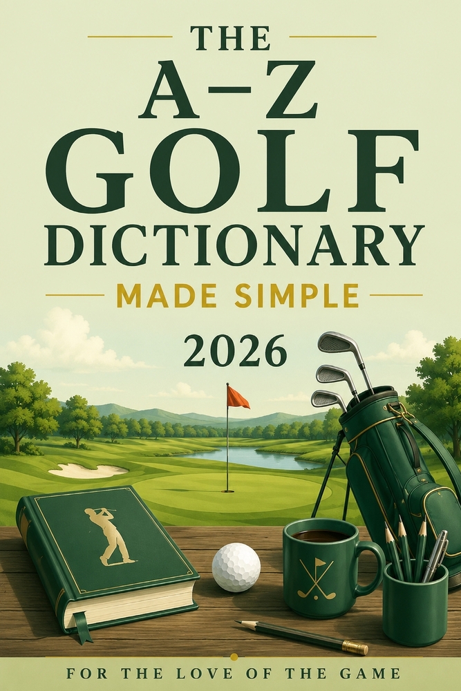The A-Z Golf Dictionary Made Simple: Essential Golf Terms Every Beginner Should Know cover
