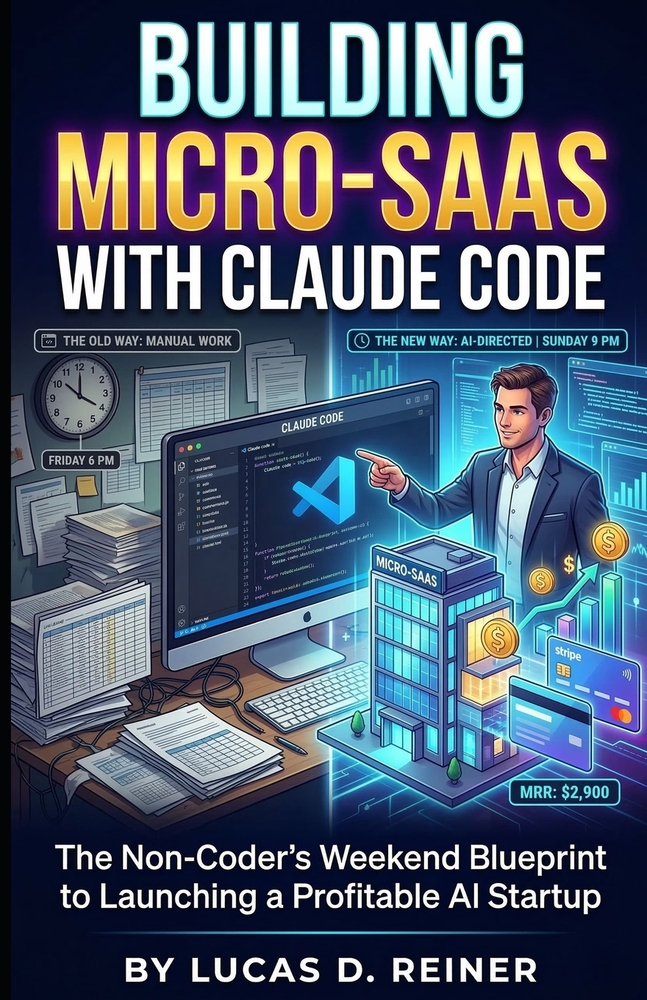Building Micro-SaaS with Claude Code: The Non-Coder's Weekend Blueprint to Launching a Profitable AI Startup cover