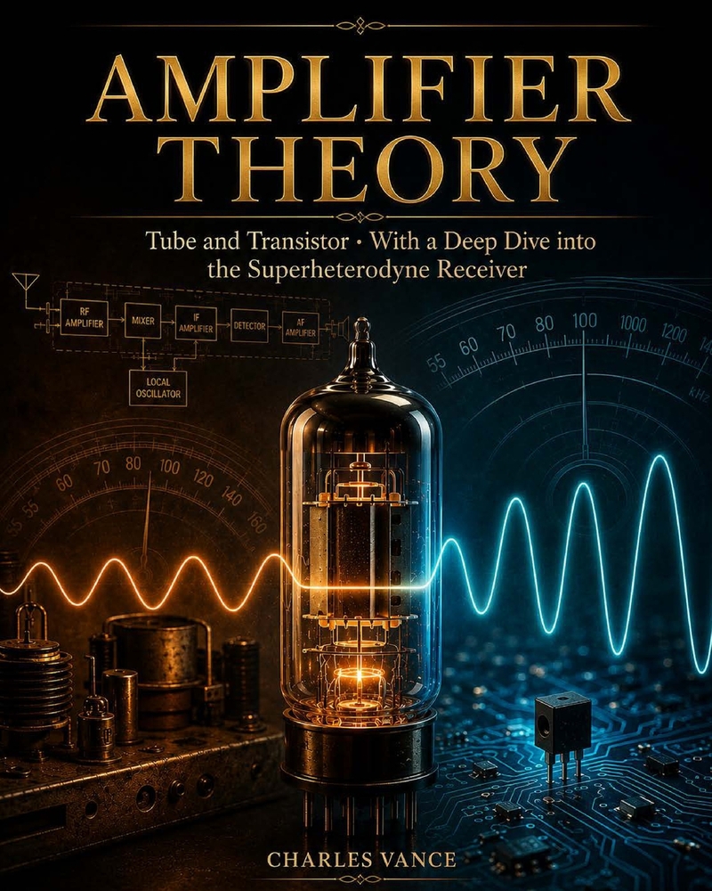 Amplifier Theory: Tube and Transistor: With a Deep Dive into the Superheterodyne Receiver cover