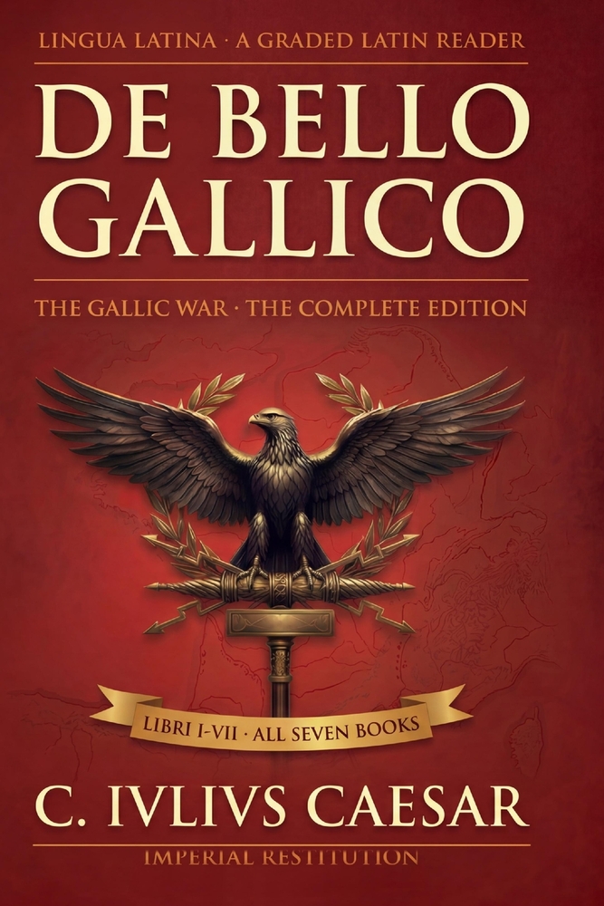 De Bello Gallico: The Gallic War Retold for Latin Learners - Complete Edition cover