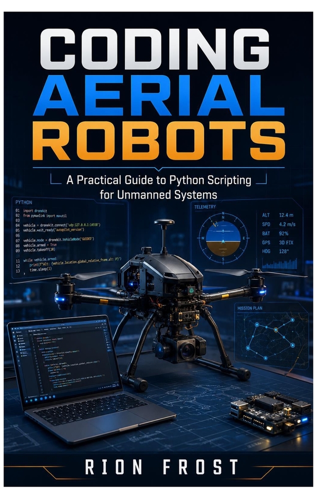Coding Aerial Robots: A Practical Guide to Python Scripting for Unmanned Systems cover
