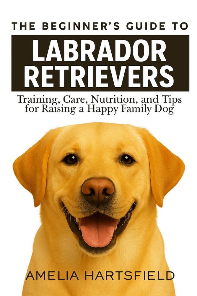 The Beginner's Guide to Labrador Retrievers: Training, Care, Nutrition, and Tips for Raising a Happy Family Dog cover