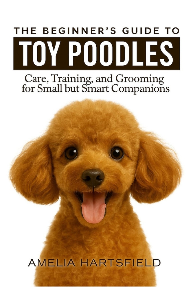 The Beginner's Guide to Toy Poodles: Care, Training, and Grooming for Small but Smart Companions cover
