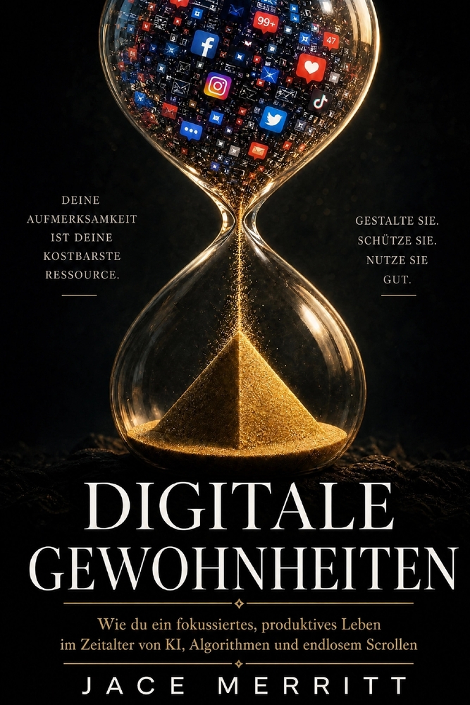 Digitale Gewohnheiten: Wie du ein fokussiertes, produktives Leben im Zeitalter von KI, Algorithmen und endlosem Scrollen cover