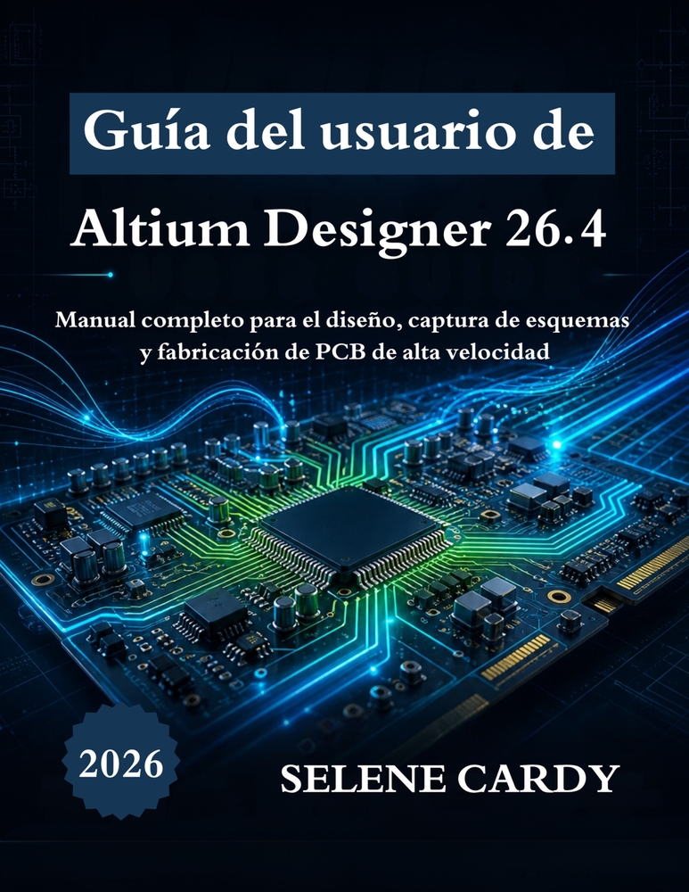 Guía del usuario de Altium Designer 26.4: Manual completo para el diseño, captura de esquemas y fabricación de PCB de alta velocidad cover