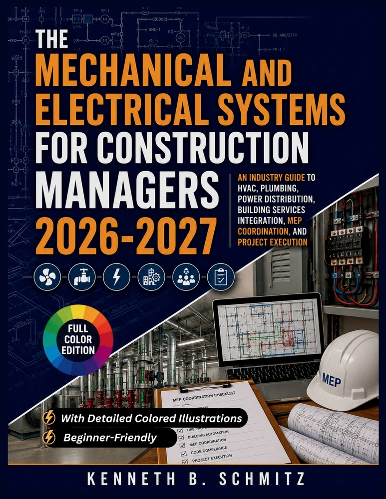 Mechanical And Electrical Systems For Construction Managers 2026-2027: An Industry Guide to HVAC, Plumbing, Power Distribution, Building Services Inte cover