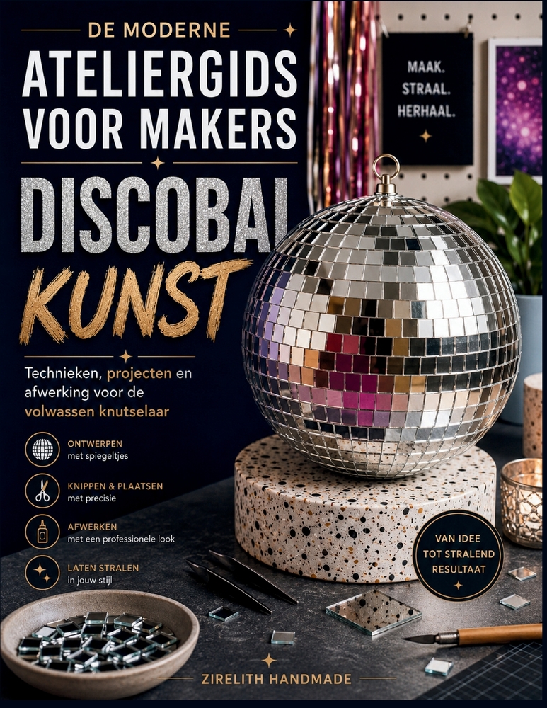 Discobal Kunst: Technieken, projecten en afwerking voor de volwassen knutselaar cover