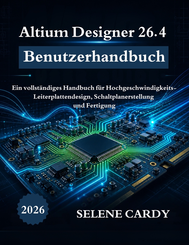 Altium Designer 26.4 Benutzerhandbuch: Ein vollständiges Handbuch für Hochgeschwindigkeits-Leiterplattendesign, Schaltplanerstellung und Fertigung cover