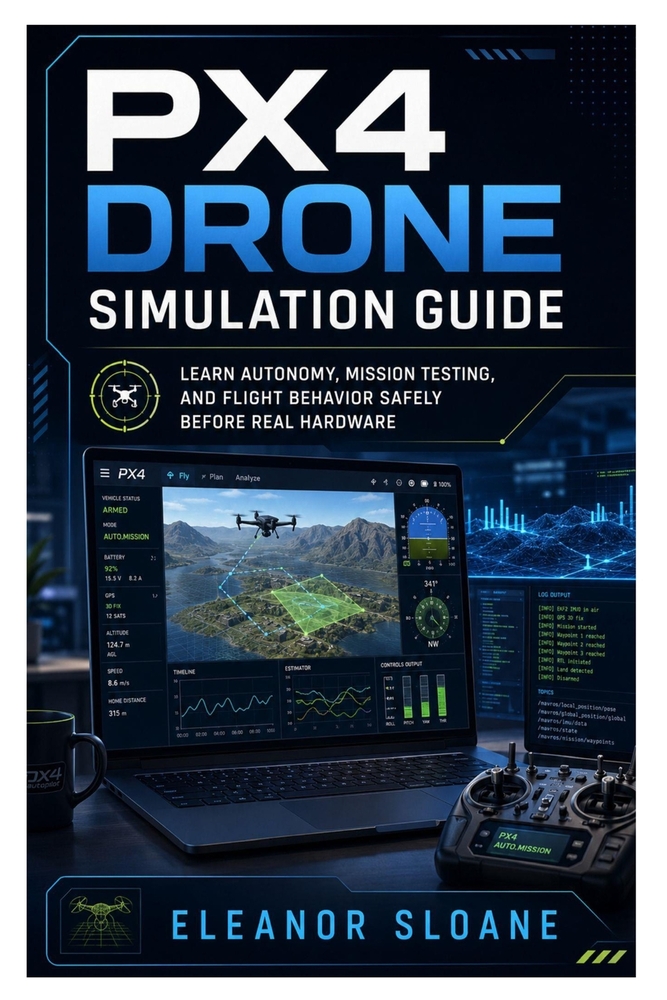 PX4 Drone Simulation Guide: Learn Autonomy, Mission Testing, and Flight Behavior Safely Before Real Hardware cover