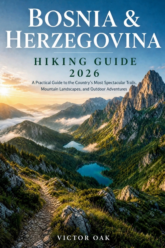 Bosnia & Herzegovina Hiking Guide 2026: A Practical Guide to the Country's Most Spectacular Trails, Mountain Landscapes, and Outdoor Adventures cover