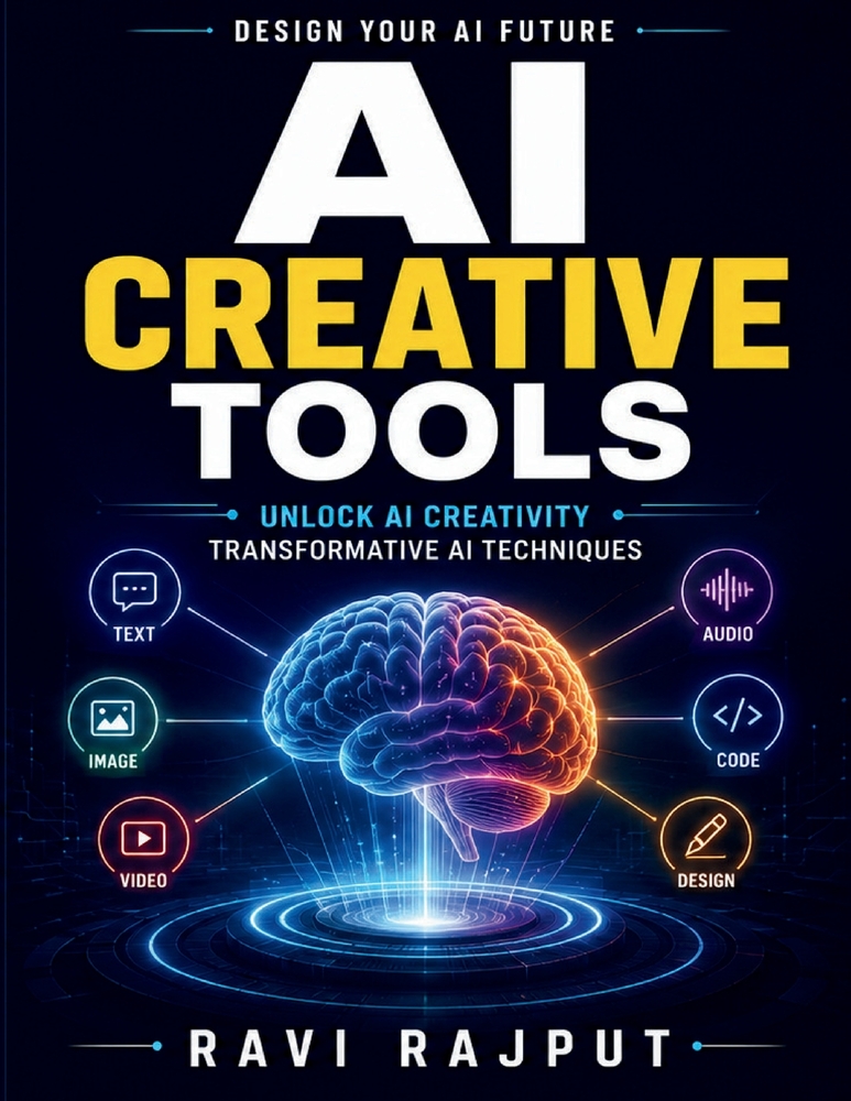 AI Creative Tools: Neural networks in design Generative design AI AI storytelling techniques Digital art with AI AI-powered creative processes AI mark cover