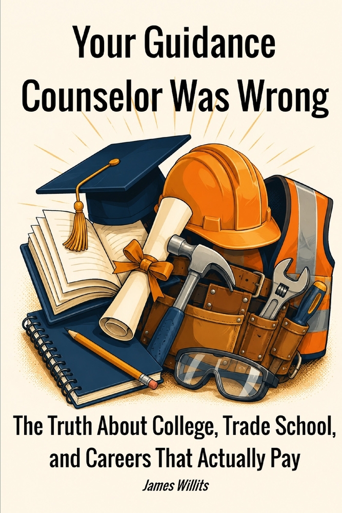 Your Guidance Counselor Was Wrong: The Truth About College, Trade School, and Careers That Actually Pay cover