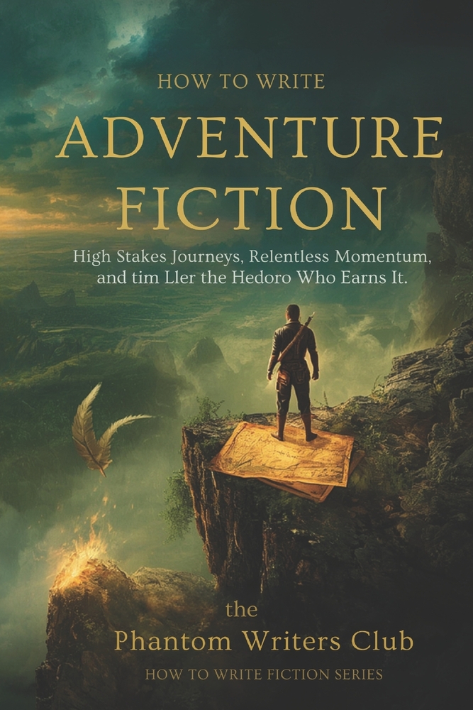 How to Write Adventure Fiction: High-Stakes Journeys, Relentless Momentum, and the Hero Who Earns It cover