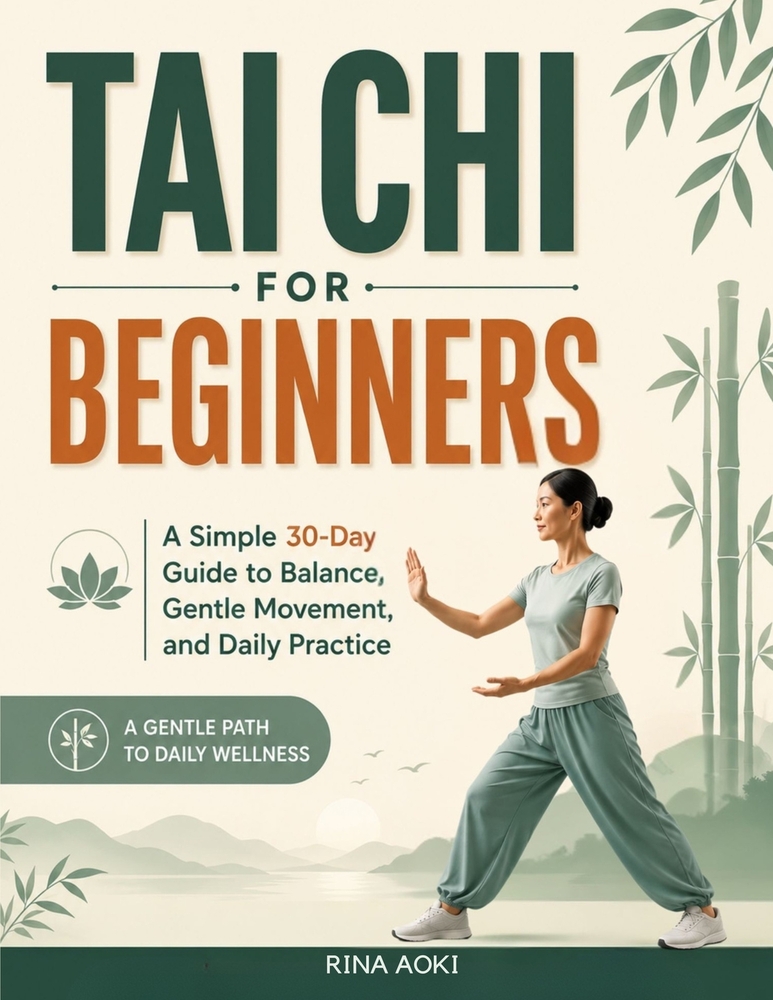 Tai Chi for Beginners: A Simple 30-Day Guide to Balance, Gentle Movement, and Daily Practice cover