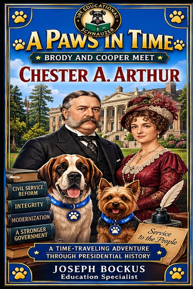 A Paws In Time: Brody and Cooper Meet Benjamin Harrison cover