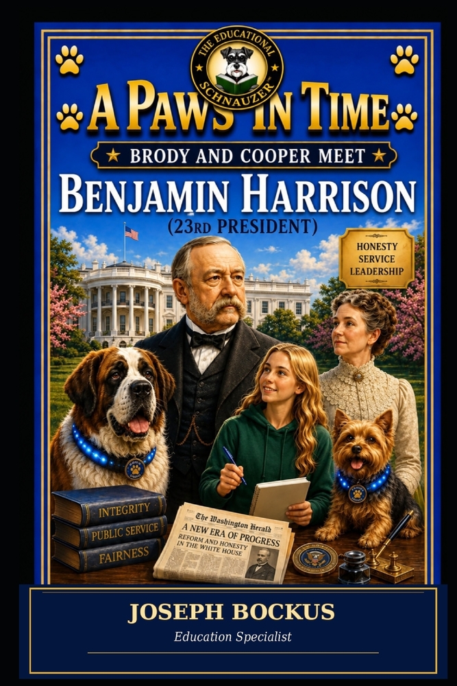 A Paws In Time: Brody and Cooper Meet Benjamin Harrison cover