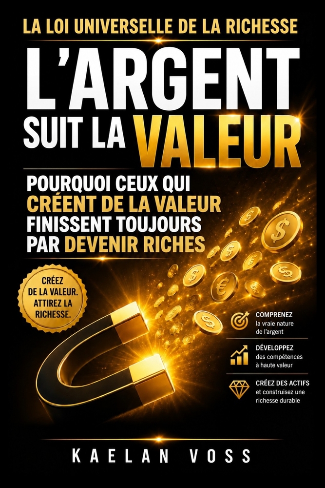 L'Argent Suit la Valeur: Pourquoi ceux qui créent le plus de valeur finissent toujours par devenir riches cover