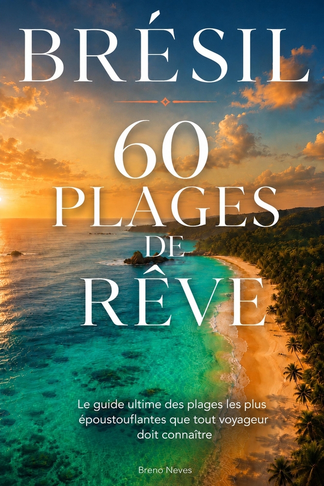 Brésil: 60 Plages de Rêve: Le guide ultime des plages les plus époustouflantes que tout voyageur doit connaître cover
