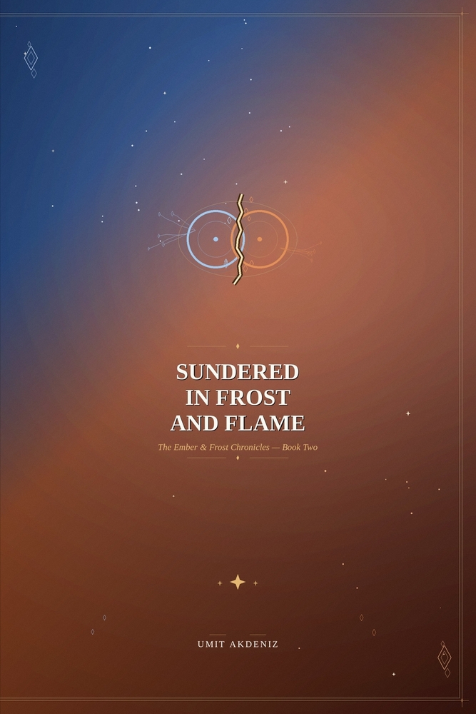 Sundered in Frost and Flame: A Fated-Bond Fantasy Romance (The Ember & Frost Chronicles, Book Two) cover