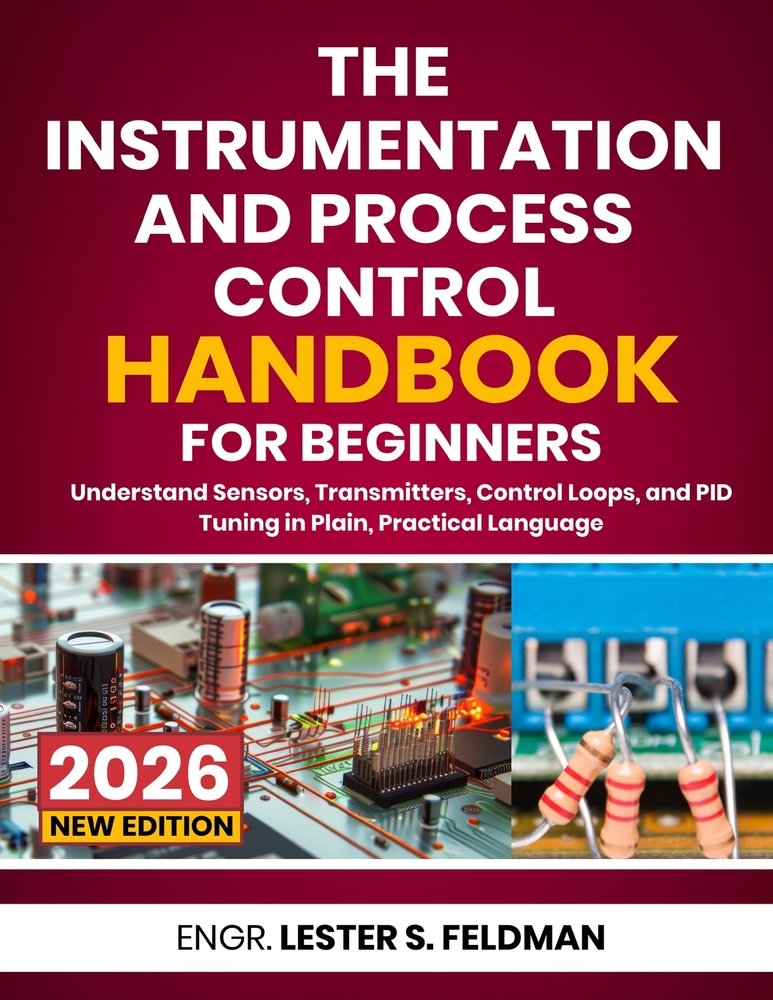 The Instrumentation and Process Control Handbook for Beginners: Understand Sensors, Transmitters, Control Loops, and PID Tuning in Plain, Practical La cover
