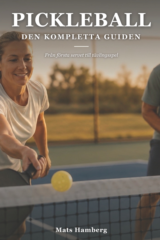 Pickleball - Den kompletta guiden: Från första servet till tävlingsspel cover