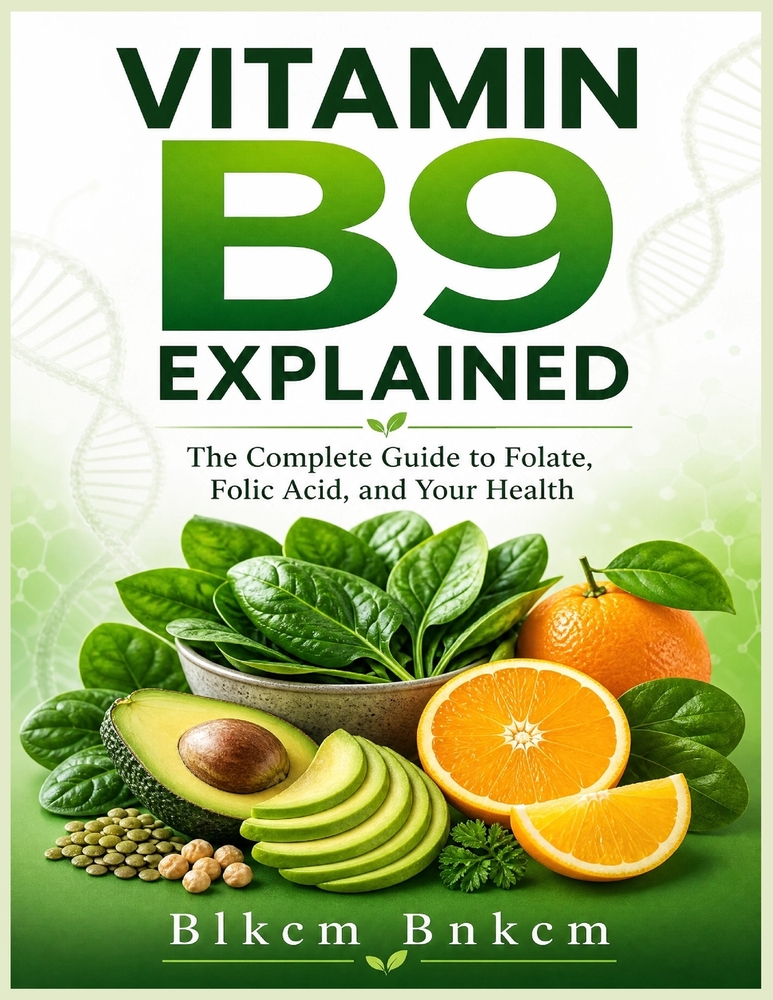 Vitamin B9 Explained: The Complete Guide to Folate, Folic Acid, and Your Health cover