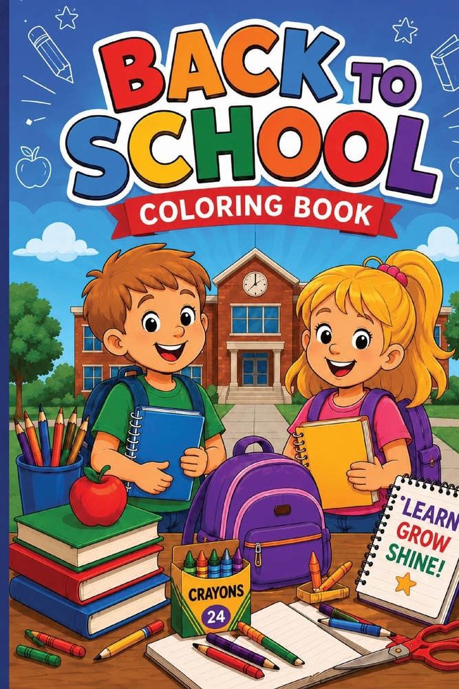 Back To School: Let's Get Ready for School cover