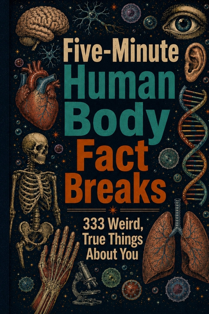 Five-Minute Human Body Fact Breaks: 333 Weird, True Things About You cover