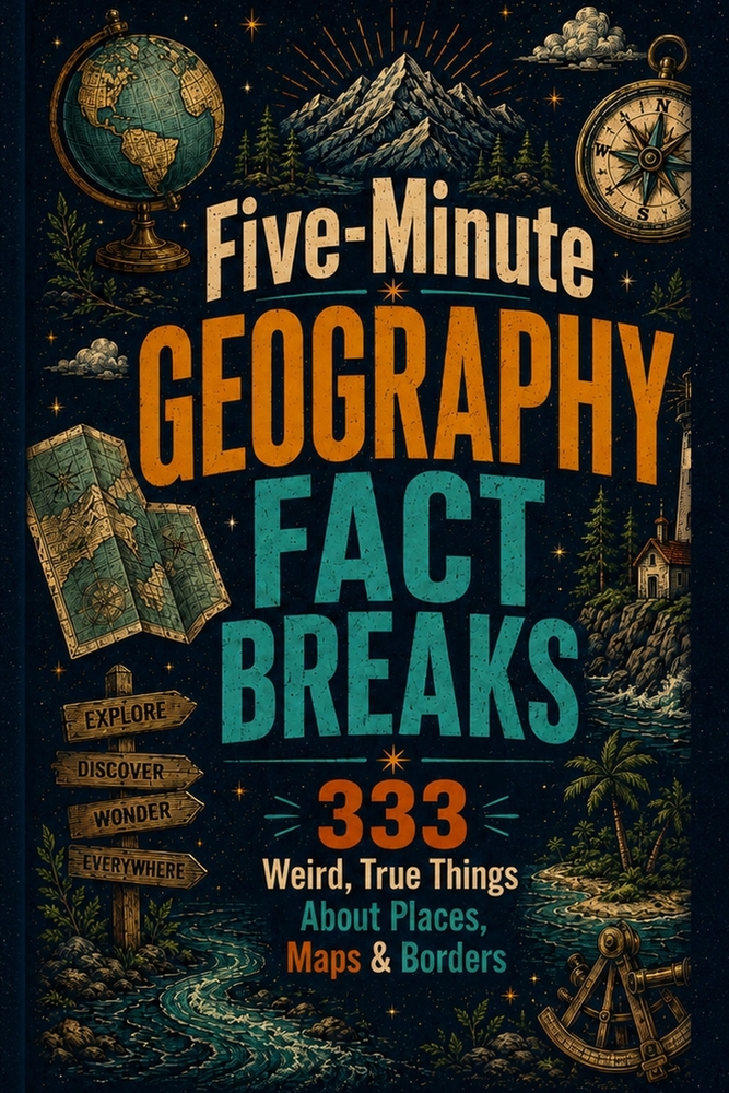 Five-Minute Geography Fact Breaks: 333 Weird, True Things About Places, Maps & Borders cover