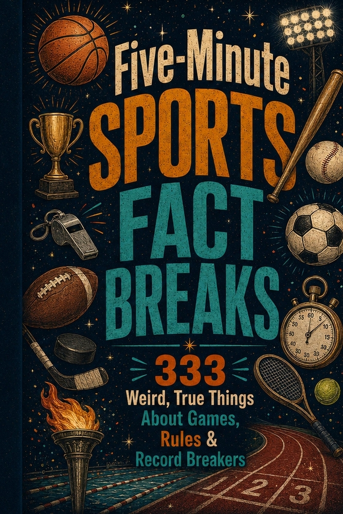 Five-Minute Sports Fact Breaks: 333 Weird, True Things About Games, Rules & Record Breakers cover