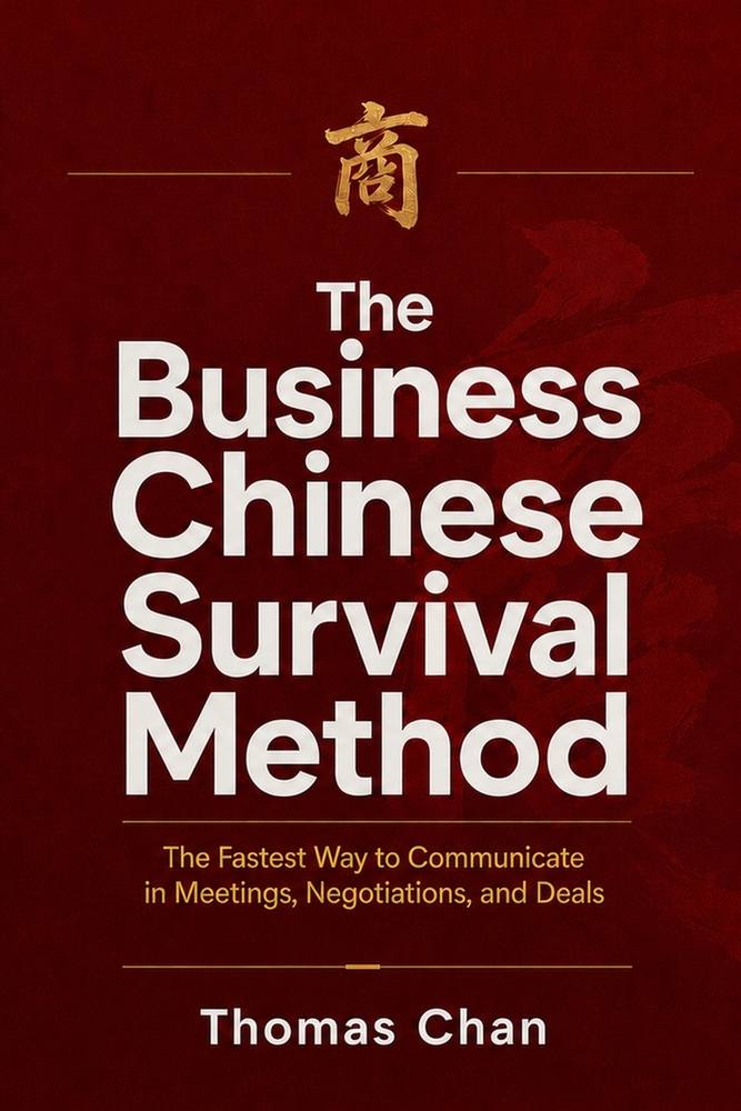 The Business Chinese Survival Method: The Fastest Way to Communicate in Meetings, Negotiations, and Deals cover