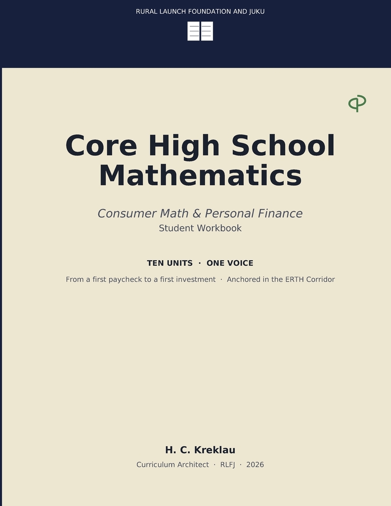 Core High School Mathematics: Consumer Math & Personal Finance cover