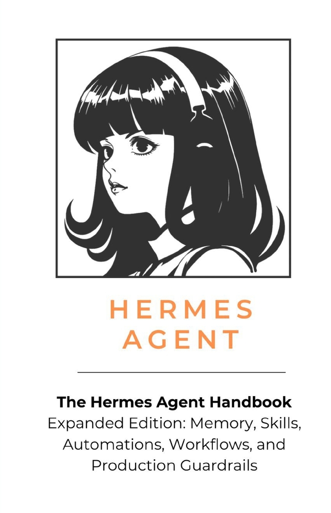 The Hermes Agent Handbook: Expanded Edition: Memory, Skills, Automations, Workflows, and Production Guardrails cover