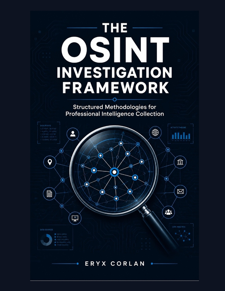 The OSINT Investigation Framework: Structured Methodologies for Professional Intelligence Collection cover