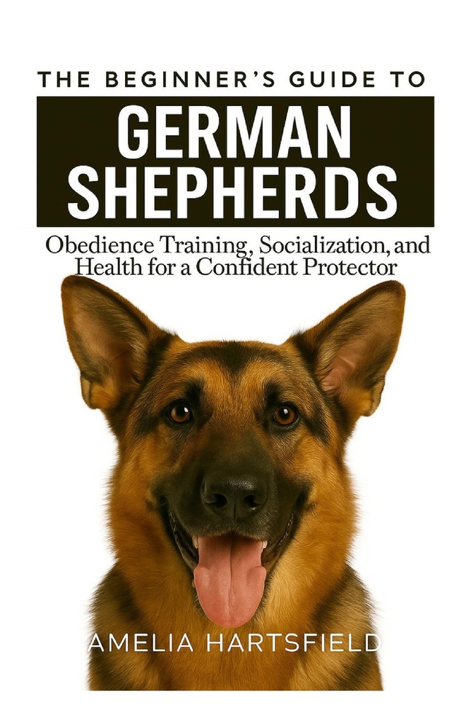 The Beginner's Guide to German Shepherd: Obedience Training, Socialization, and Health for a Confident Protector cover