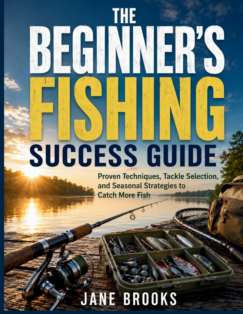 The Beginner's Fishing Success Guide: Proven Techniques, Tackle Selection, and Seasonal Strategies to Catch More Fish cover