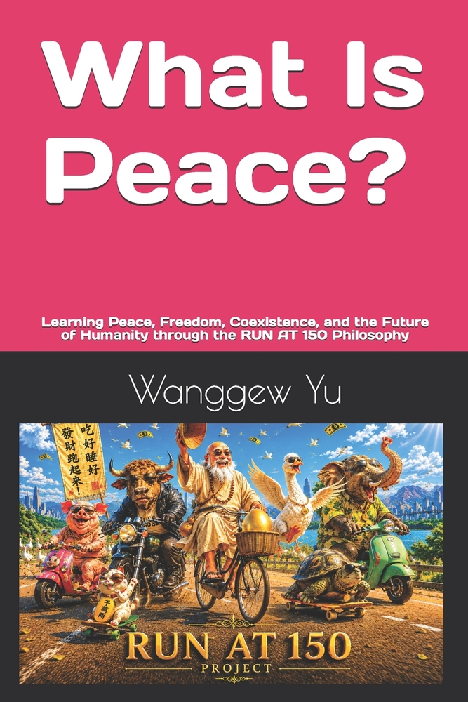 What Is Peace?: Learning Peace, Freedom, Coexistence, and the Future of Humanity through the RUN AT 150 Philosophy cover