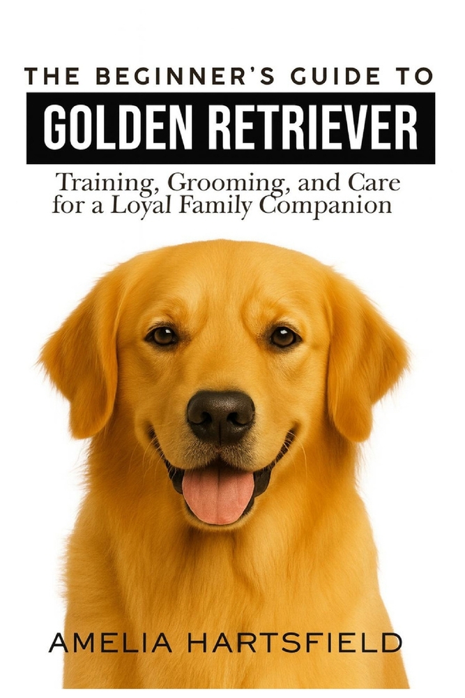 The Beginner's Guide to Golden Retrievers: Training, Grooming, and Care for a Loyal Family Companion cover