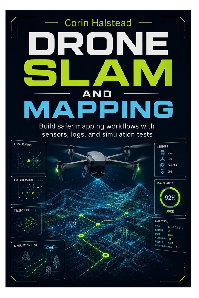 Drone SLAM and Mapping: Build safer mapping workflows with sensors, logs, and simulation tests cover