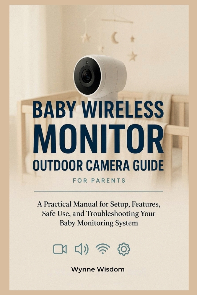 Baby Wireless Monitor Outdoor Camera Guide for Parents: A Practical Manual for Setup, Features, Safe Use, and Troubleshooting Your Baby Monitoring Sys cover